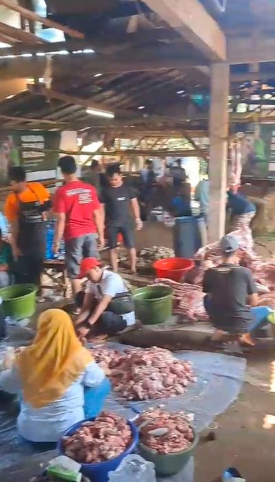 Pemotongan Hewan Kurban BAZNAS Sumedang Tuai Sorotan, Terkesan Tertutup